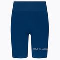 Colanți scurți de antrenament pentru femei Gym Glamour Push Up Classic Blue 317 6