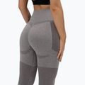 Colanți de antrenament pentru femei Gym Glamour Light Grey Fusion 331 5