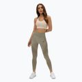 Colanți de antrenament pentru femei Gym Glamour Khaki Fusion 333 2