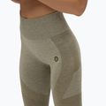 Colanți de antrenament pentru femei Gym Glamour Khaki Fusion 333 4