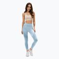 Colanți de antrenament pentru femei Gym Glamour Blue Fusion 336 2
