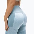 Colanți de antrenament pentru femei Gym Glamour Blue Fusion 336 5