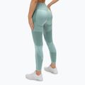 Colanți de antrenament pentru femei Gym Glamour Green Fusion 337 3