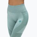 Colanți de antrenament pentru femei Gym Glamour Green Fusion 337 4
