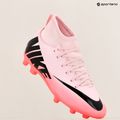 Încălțăminte de fotbal pentru copii Nike Mercurial Superfly 9 Club FG/MG Junior pink foam/black 9