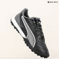 Încălțăminte de fotbal PUMA King Pro TT puma black/puma white/cool dark gray 18