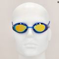 Ochelari de înot  TYR Blackhawk Racing Mirrored gold/ royal 7