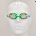 Ochelari de înot pentru copii  TYR Swimple Tie Dye Non-Mirrored clear/ green/ orange 8