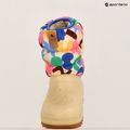 Cizme de zăpadă Crocs Classic Neo Puff Geo Shapes Boot Kids shitake/multi 9
