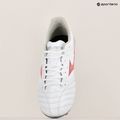 Încălțăminte de fotbal pentru bărbați Mizuno Morelia Neo IV Pro MD white/ radiant red/ hot coral 9