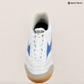 Încălțăminte de fotbal pentru bărbați Mizuno Morelia Sala Elite IN white/laser blue/gold 9