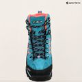 Încălțăminte de trekking pentru femei CMP Moon Mid WP teal/red fluo 9