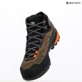 Încălțăminte de abordare pentru bărbați SCARPA Rapid Xt Mid Gtx caribou / rust orange 10