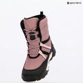Ghete de zăpadă pentru juniori Geox Trekkyup ABX antique rose / black 9