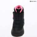 Ghete de zăpadă pentru copii Geox Willaboom ABX black / fuchsia 15