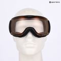 Ochelari de schi  UVEX Downhill 2100 V black matt/mirror red clear 7