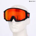 Ochelari de schi  UVEX Athletic FM black matt/mirror red orange clear 7