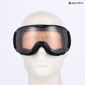 Ochelari de schi  UVEX Downhill 2100 V black shiny/mirror silver clear 7