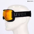 Ochelari de schi  UVEX Downhill 2100 CV black matt/mirror orange yellow 7