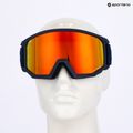 Ochelari de schi  UVEX Athletic CV navy matt/mirror orange green 6