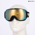 Ochelari de schi  UVEX Downhill 2100 CV Race black matt/mirror gold clear 7