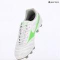 Încălțăminte de fotbal pentru bărbați Mizuno Morelia II Club Md white/neon green/galaxy silver 9