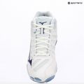 Încălțăminte de volei Mizuno Wave Voltage 2 Mid white/bellwether blue/bel air blue 10