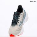 Încălțăminte de alergare pentru bărbați Mizuno Wave Rider 28 nimbus cloud/blue pace/igniotion red 9