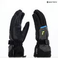 Mănuși de schi Reusch Outset R-Tex XT black melange/safety yellow/brilliant blue 12