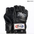 Mănuși MMA Fairtex "Open Thumb Loop" black 8