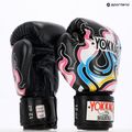 Mănuși de box pentru bărbați YOKKAO Flames black 8