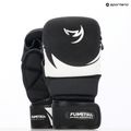 Mănuși MMA FUMETSU Ghost S3 Sparring black/ white 7