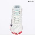 Încălțăminte de volei pentru femei Mizuno Wave Voltage 2 Mid white/violet indigo/camellia rose 9