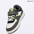 Pantofi pentru copii KangaROOS K-CP Bounder EV gri oțel/verde neon 9