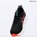 Încălțăminte de alergare pentru bărbați ASICS Gel-Nimbus 27 black/coral reef 9