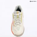 Încălțăminte de tenis pentru femei Mizuno Break Shot 4 AC snow white/ neon flame/ ghost gray 9
