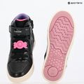 Pantofi pentru copii Geox Skylin negru/fucsia 12