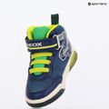 Pantofi pentru copii Geox Inek navy/lime green 10