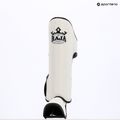 Apărători pentru tibie RAJA BOXING Lightweight Shin Guards Genuine Leather white 8
