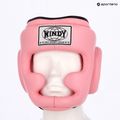 Cască de box  WINDY Genuine Leather pink 6
