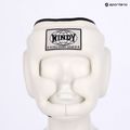 Cască de box  WINDY Genuine Leather white 6