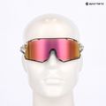 Ochelari de soare Tifosi Rail Race Clarion crystal clear/clarion rose/clear 8