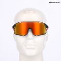 Ochelari de soare Tifosi Rail Race Clarion satin vapor/orange/clear 8