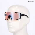 Ochelari de soare SCOTT Shield negru mat/albastru cromat cu accent de îmbunătățire 7