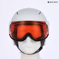 Cască de schi Giro Aria Spherical S2 matt white/vivid cooper 10