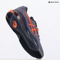 Încălțăminte de tenis pentru bărbați ASICS Gel-Resolution X Clay greyish purple/ nova orange 9