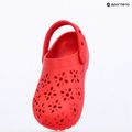 Papuci pentru copii  Crocs Classic Floral Cutout Clog Kids cherry red 10
