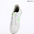 Încălțăminte de fotbal pentru bărbați Mizuno Morelia Neo IV Pro Md white/neon green/cool gray 3c 9