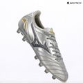 Încălțăminte de fotbal pentru bărbați Mizuno Morelia Neo IV Pro Md galaxy silver/8605 c/cool gray 3c 9