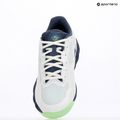 Încălțăminte de tenis pentru bărbați Mizuno Wave Enforce Court AC white/ vintage indigo/ neo mint 9
